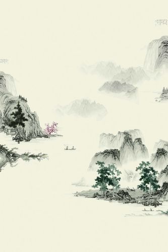 中国风山水画 中国风山水画高清图