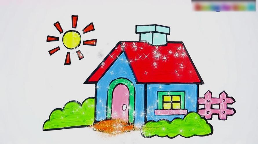 简单房子简笔画 幼儿园简单房子简笔画