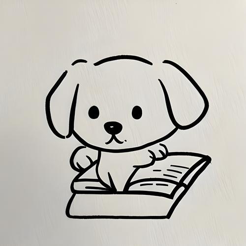 可爱小狗简笔画 可爱小狗简笔画卡通