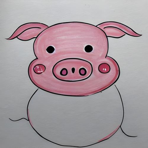 猪简笔画简单可爱 猪简笔画简单可爱图片