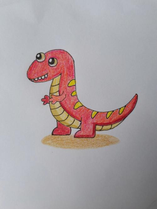 恐龙儿童简笔画