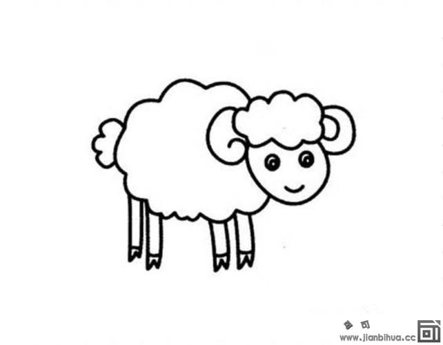 羊怎么画简笔画 懒羊羊怎么画简笔画