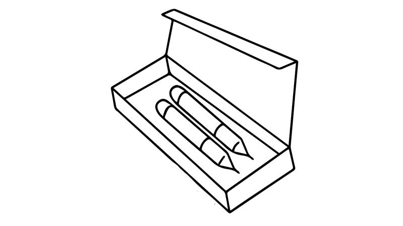 铅笔盒简笔画 铅笔盒简笔画图片大全