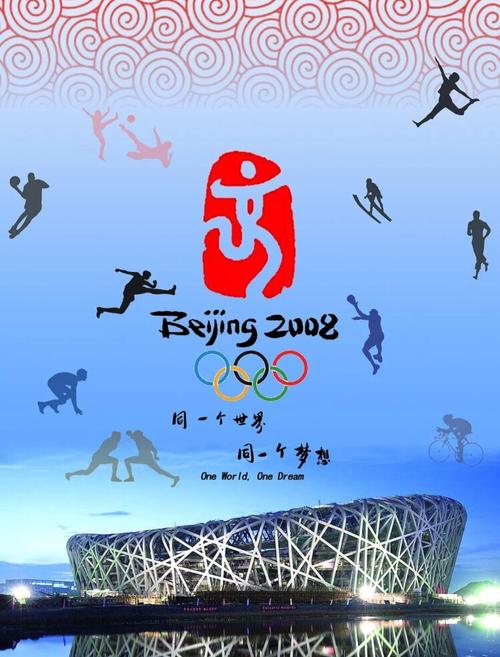 北京奥运会简笔画 2008北京奥运会简笔画