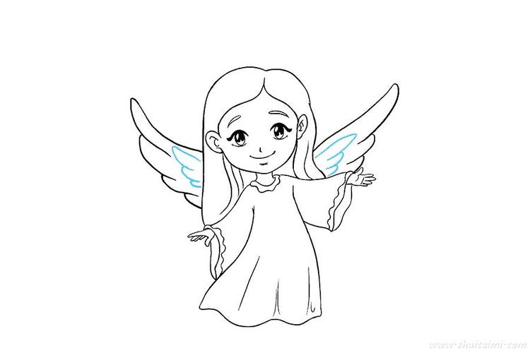 天使的简笔画 天使的简笔画怎么画简单又漂亮
