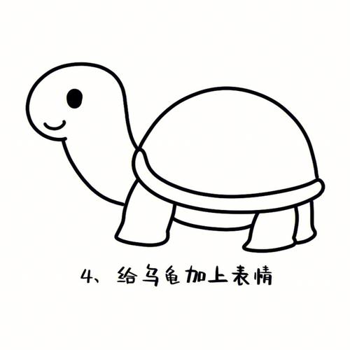 乌龟简笔画彩色 乌龟简笔画彩色可爱卡通