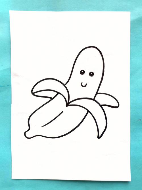 香蕉简笔画图片 香蕉简笔画图片大全大图