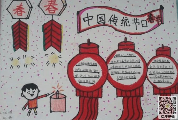 中华传统文化手抄报图片