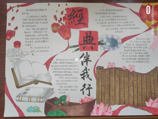 中国传统文化手抄报 中国传统文化手抄报简单又漂亮