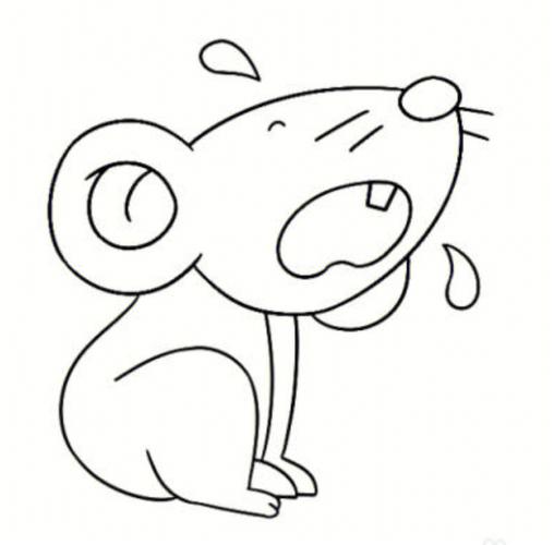 如何画老鼠简笔画 如何画老鼠简笔画步骤图解