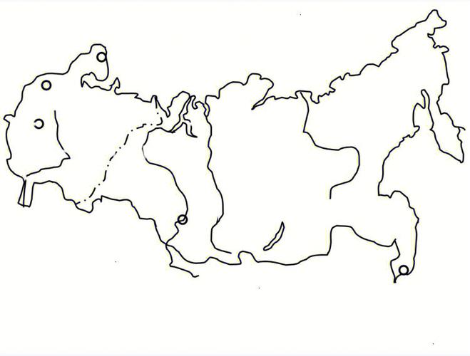 地图的画法儿童简笔画
