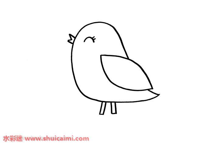 小鸟简笔画简单又漂亮 小鸟简笔画简单又漂亮儿童画