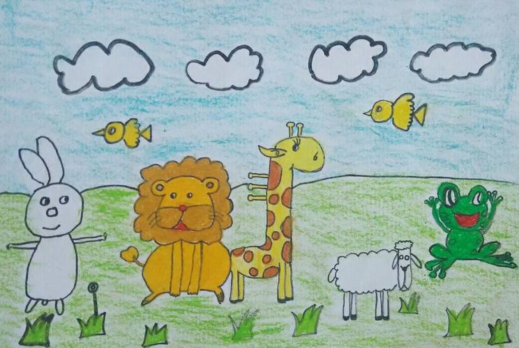9岁儿童画画 9岁儿童画画作品