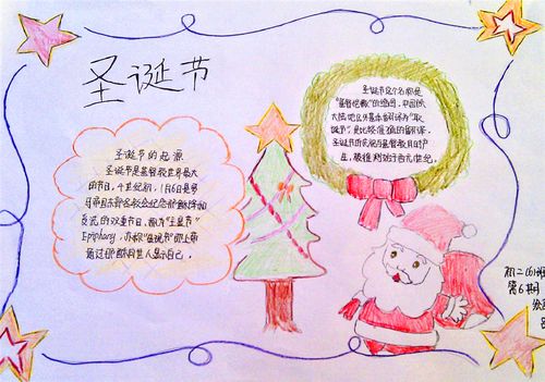 圣诞节手抄报内容中文清晰 圣诞节手抄报内容中文清晰图片