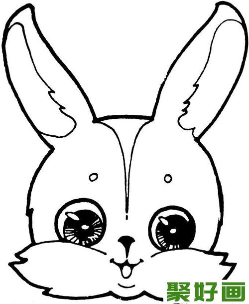 兔子眼睛简笔画 兔子眼睛简笔画图片可爱