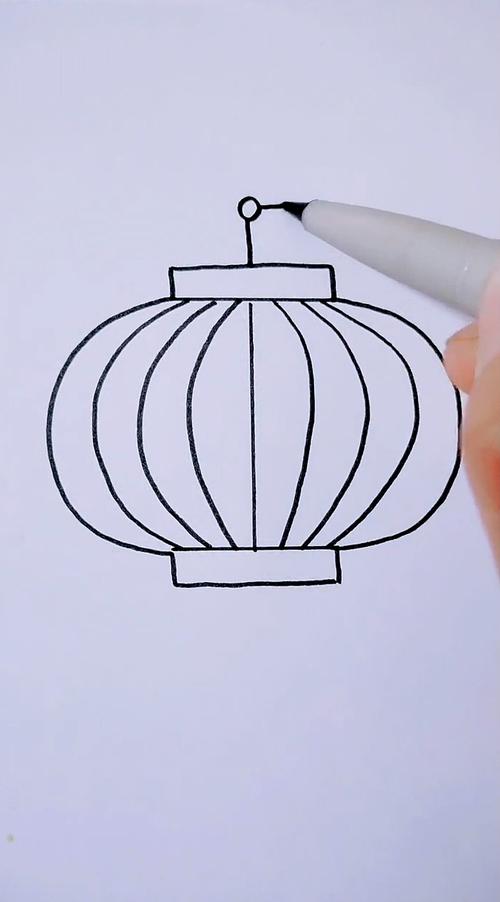 大灯笼怎么画 旗峰公园的大灯笼怎么画