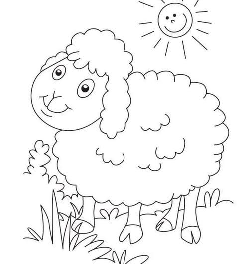 羊简笔画儿童画 羊简笔画儿童画法