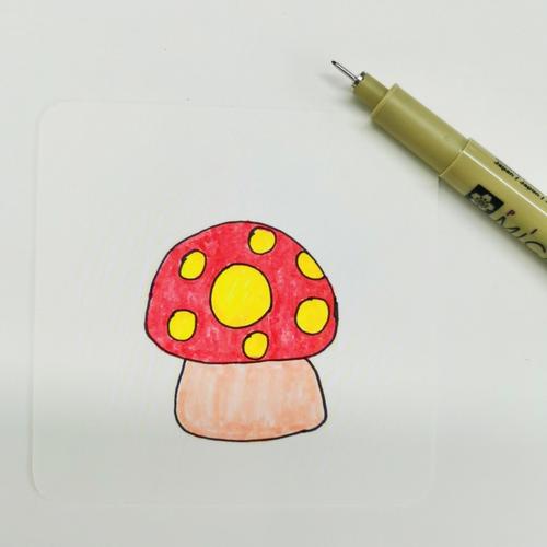 蘑菇的简笔画图片大全