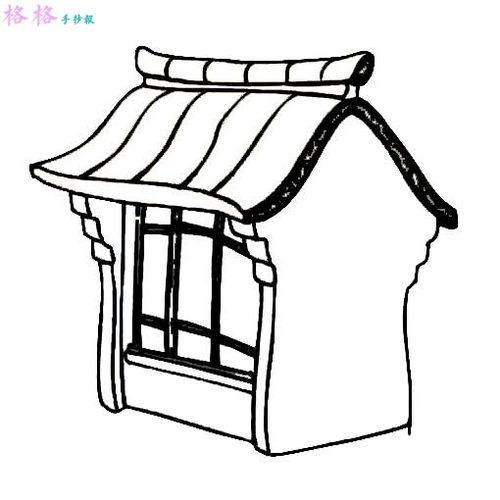 古代房屋简笔画 古代房屋简笔画简单
