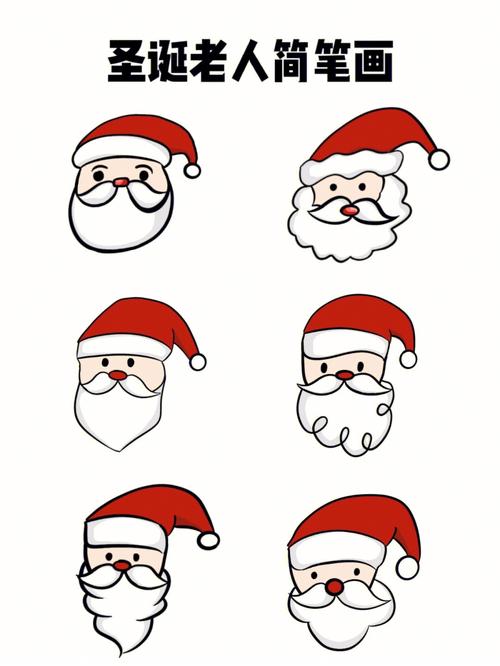 圣诞老人怎么画简单又漂亮 圣诞老人怎么画简单又漂亮