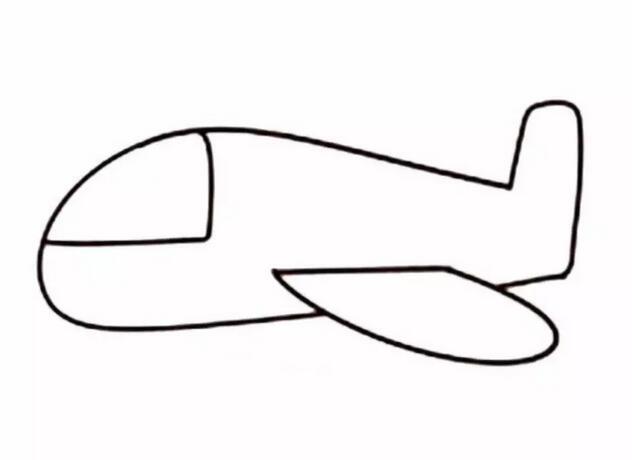 飞机简笔画儿童 飞机简笔画儿童画简单