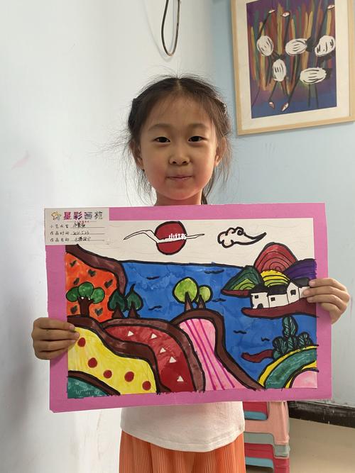 儿童创意画画 儿童创意美术画