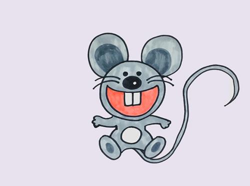 老鼠简笔画卡通 老鼠简笔画卡通可爱
