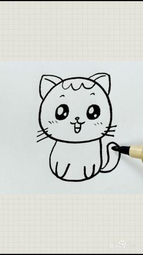 猫怎么画简笔画 大熊猫怎么画简笔画