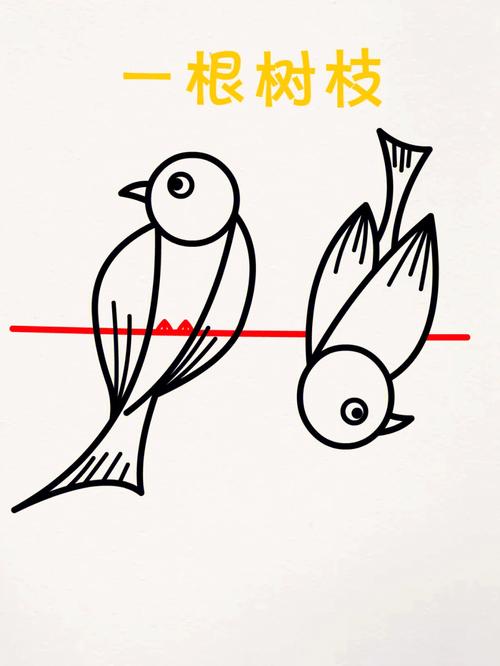 小鸟简笔画怎么画 正在飞的小鸟简笔画怎么画