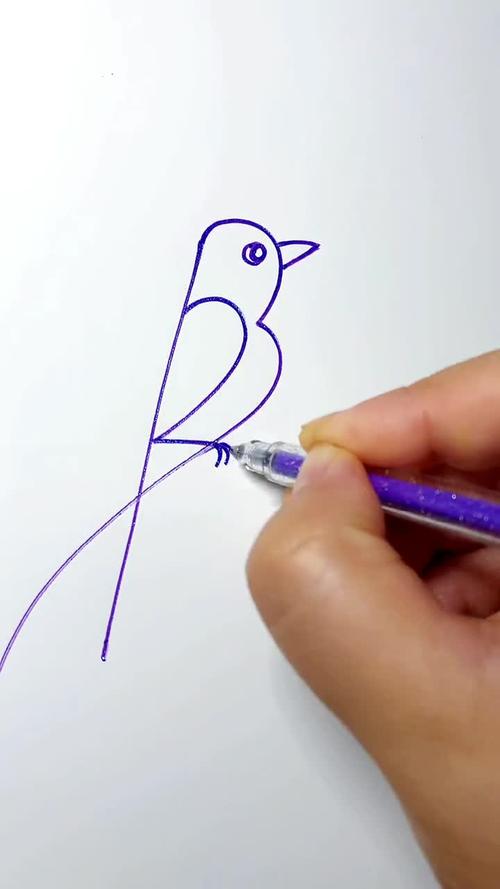 小鸟怎么画简单又可爱 卡通小鸟怎么画简单又可爱