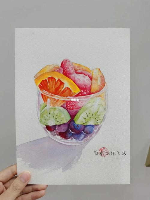 水彩画水果 水彩画水果图片