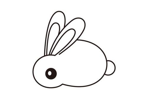 兔子眼睛简笔画 兔子眼睛简笔画图片可爱