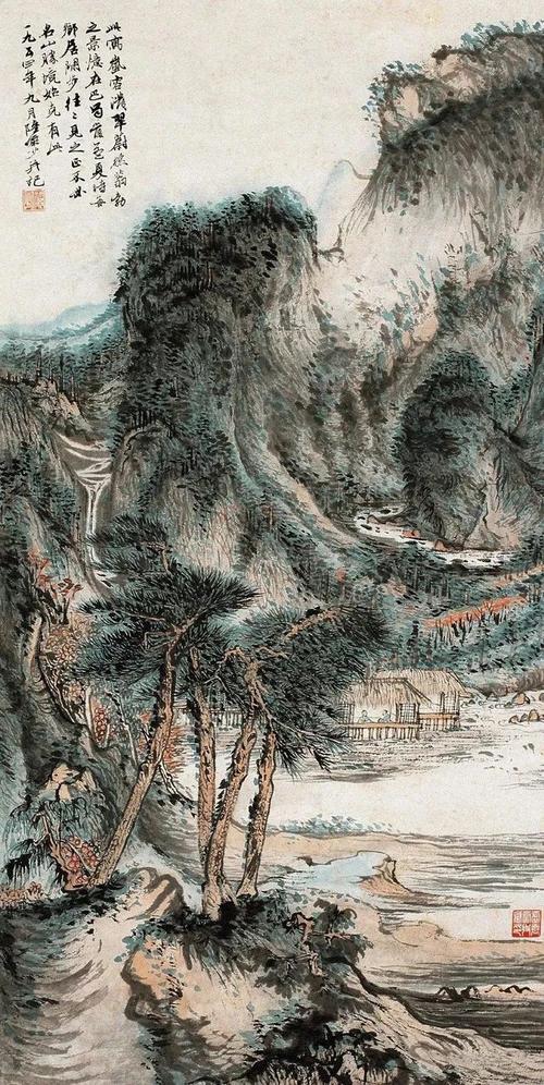 最早的山水画 最早的山水画游春图