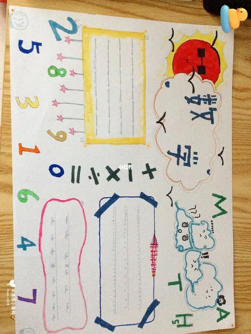 三年级的数学手抄报怎么画