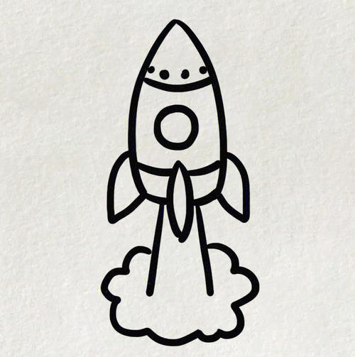 怎么画火箭的简笔画 怎么画火箭的简笔画儿童画