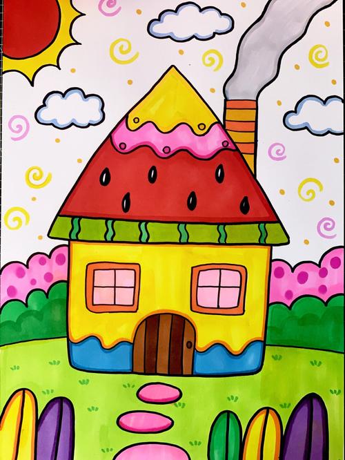 房子怎么画 房子怎么画儿童画
