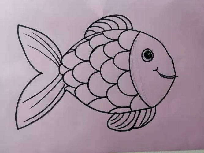 各种鱼简笔画儿童图片