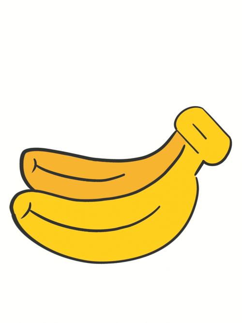 简笔画香蕉的画法