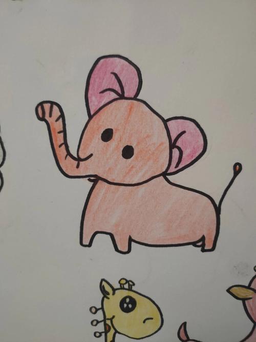 画小动物的简笔画 画小动物的简笔画图片