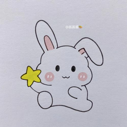 小兔子卡通简笔画