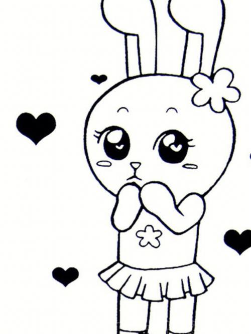 兔子简笔画可爱 兔子简笔画可爱卡通