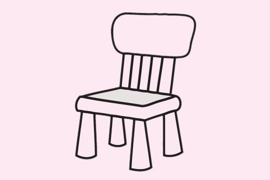 椅子简笔画 椅子简笔画简单