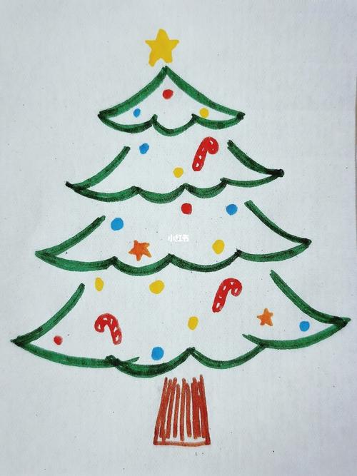如何画圣诞树 如何画圣诞树在手机上