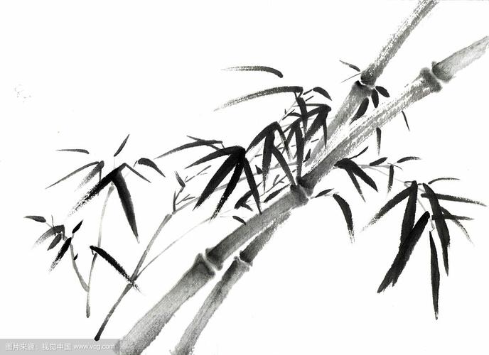 国画竹叶的画法 国画竹子的画法视频