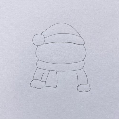 简单的雪人怎么画 简单的雪人怎么画图片