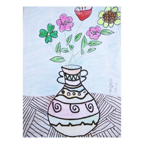 美术花瓶怎么画 六年级下册的美术花瓶怎么画