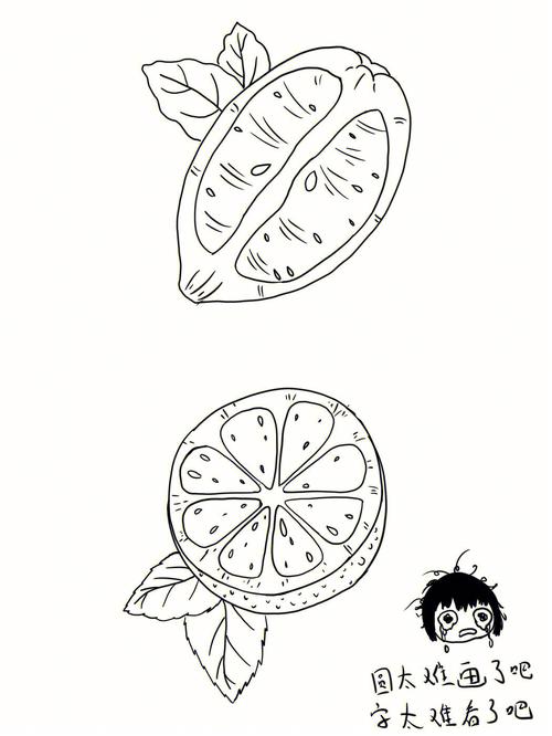 简笔画菠萝 水果简笔画菠萝