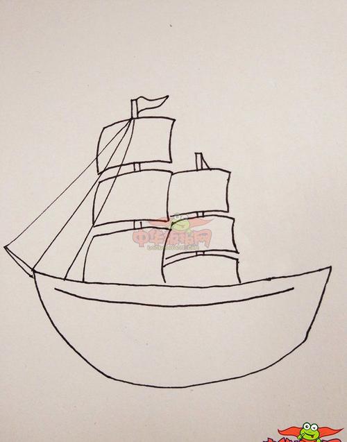 帆船怎么画漂亮又简单 帆船怎么画漂亮又简单颜色搭配