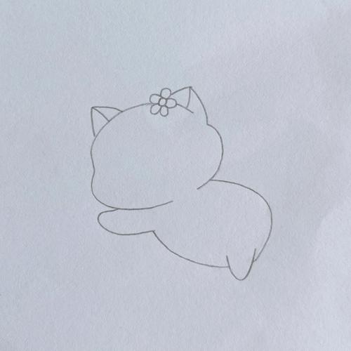 猫简笔画卡通