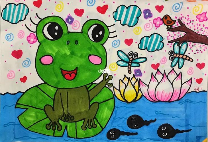 小青蛙怎么画简单漂亮 画青蛙怎么画